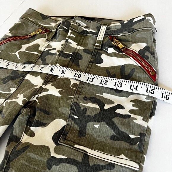 Etienne Marcel Camo Jeans Size 25 - Picture 8 of 13